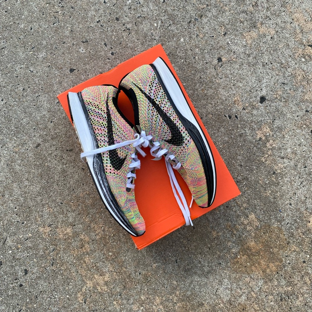 Nike flyknit racer multicolor ‘grey tongue’ 2016 - Size 11 Men